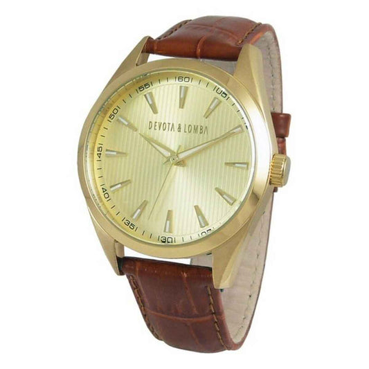 Men's Watch Devota & Lomba DL014ML-02BRGOLD (Ø 40 mm) Devota and Lomba