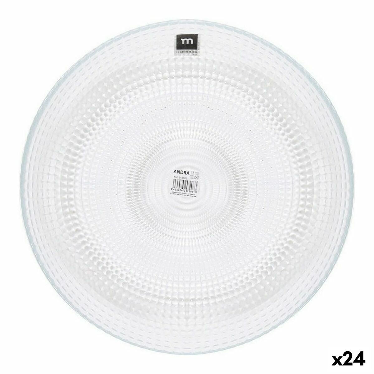 Deep Plate La Mediterránea Andra (24 Units) (ø 21,5 cm)