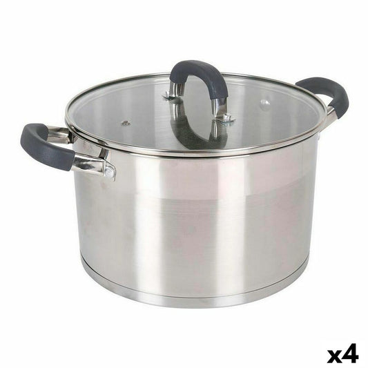 Casserole Quttin 4,7 L Steel (4 Units) Quttin