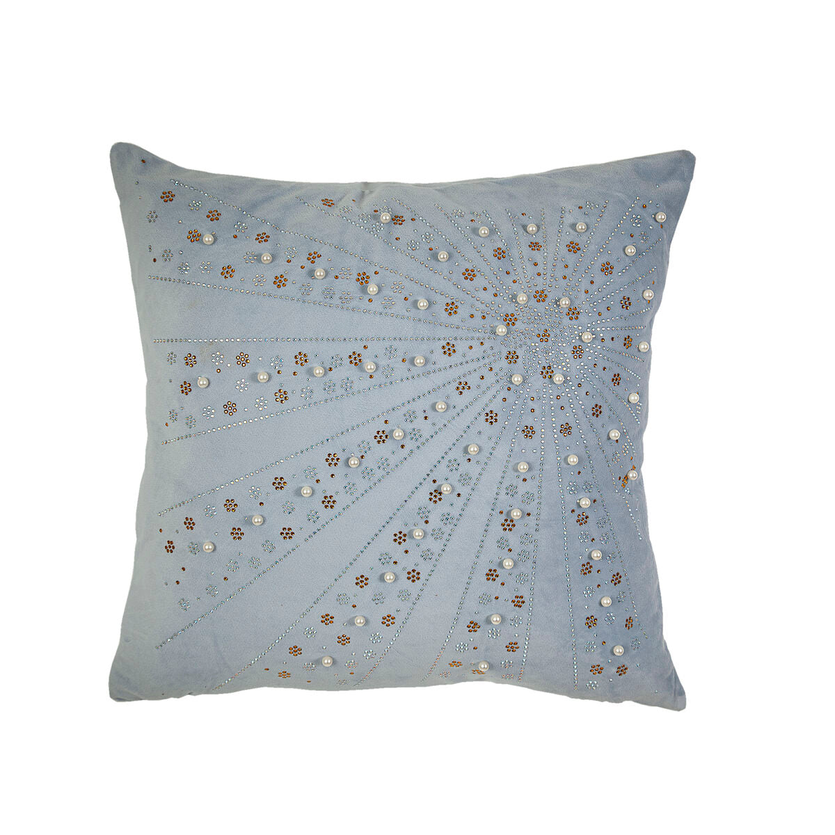 Cushion Romimex Celeste 45 x 45 x 10 cm Romimex