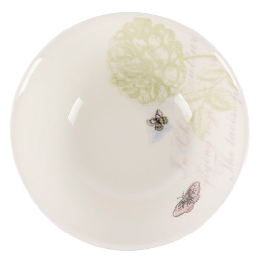 Bowl La Maison Stoneware Flowers Butterflies 500 ml