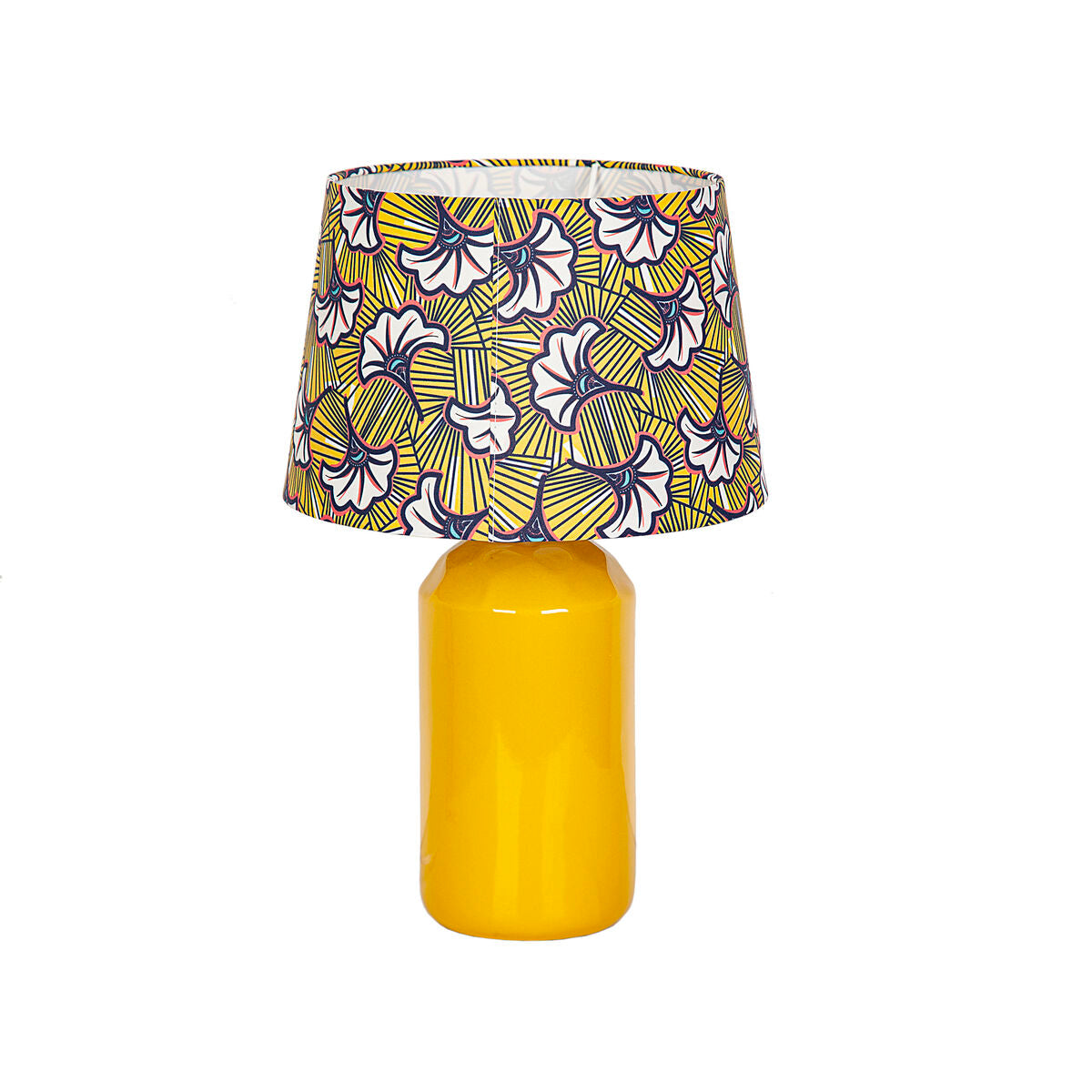 Desk lamp Romimex Yellow Ceramic 26 x 43 x 26 cm Romimex