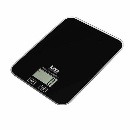 kitchen scale TM Electron Black 5 kg