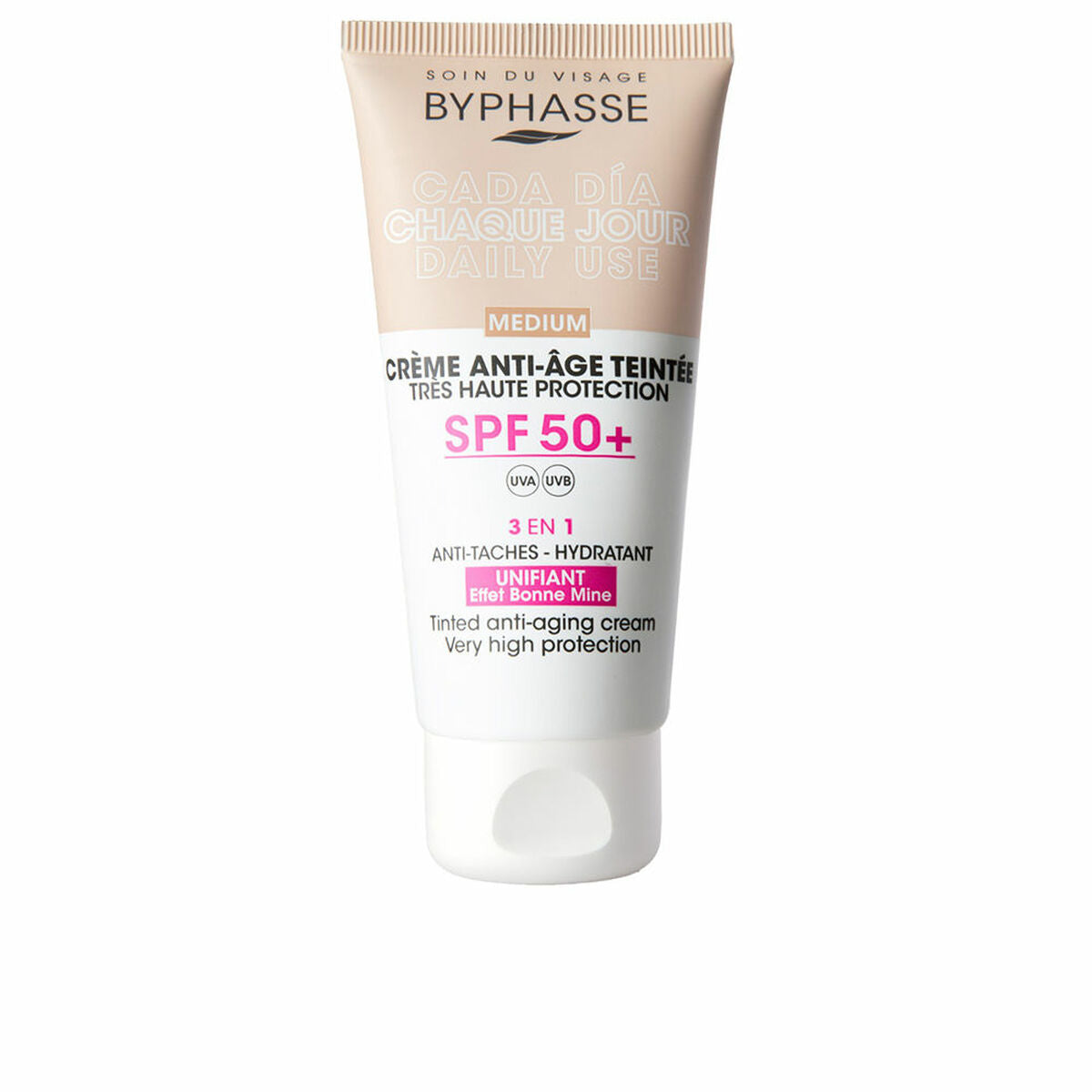 Anti-Ageing Cream Byphasse CREMA FACIAL Spf 50 50 ml