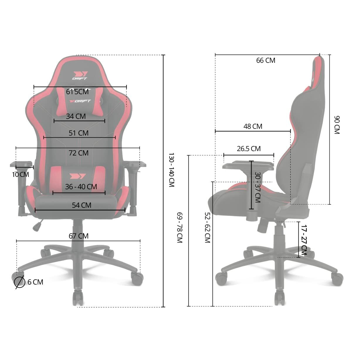 Office Chair DRIFT DR110BR