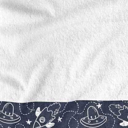 Towel set HappyFriday Mr Fox Starspace Multicolour 2 Pieces HappyFriday