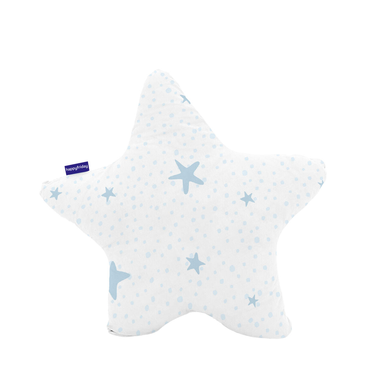 Cushion HappyFriday Basic Blue Star Stars 50 x 50 cm HappyFriday