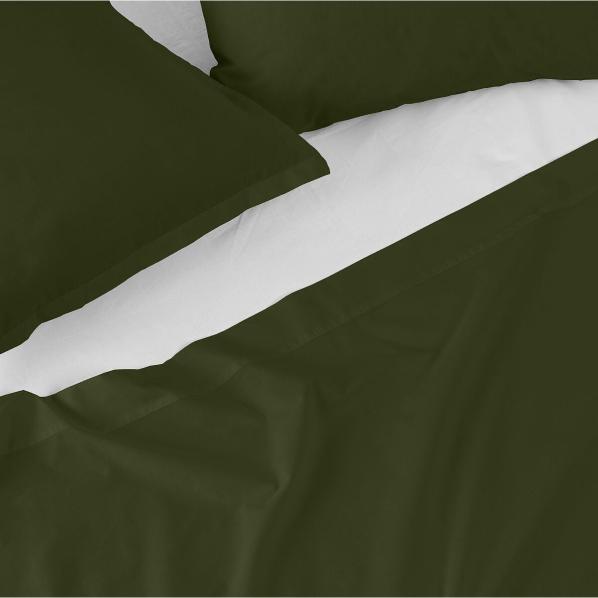 Top sheet HappyFriday Basic Green 260 x 270 cm HappyFriday