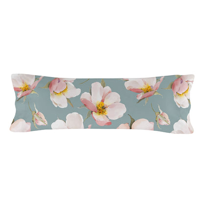 Pillowcase HappyFriday Spring Blossom Multicolour Single 45 x 110 cm HappyFriday