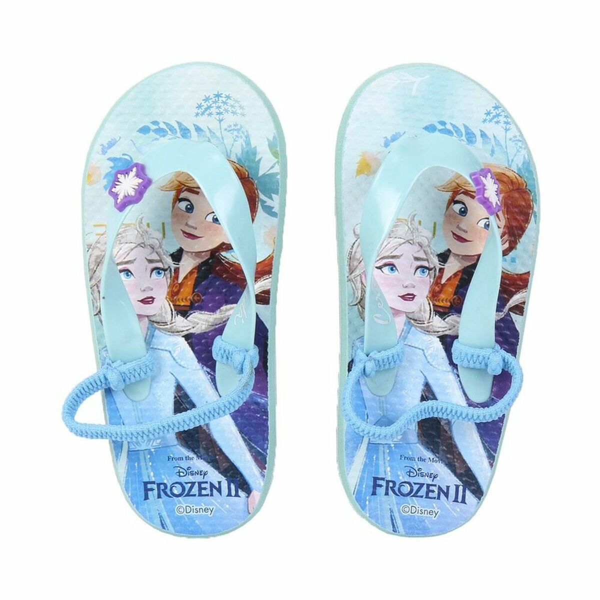 Flip Flops for Children Frozen Blue