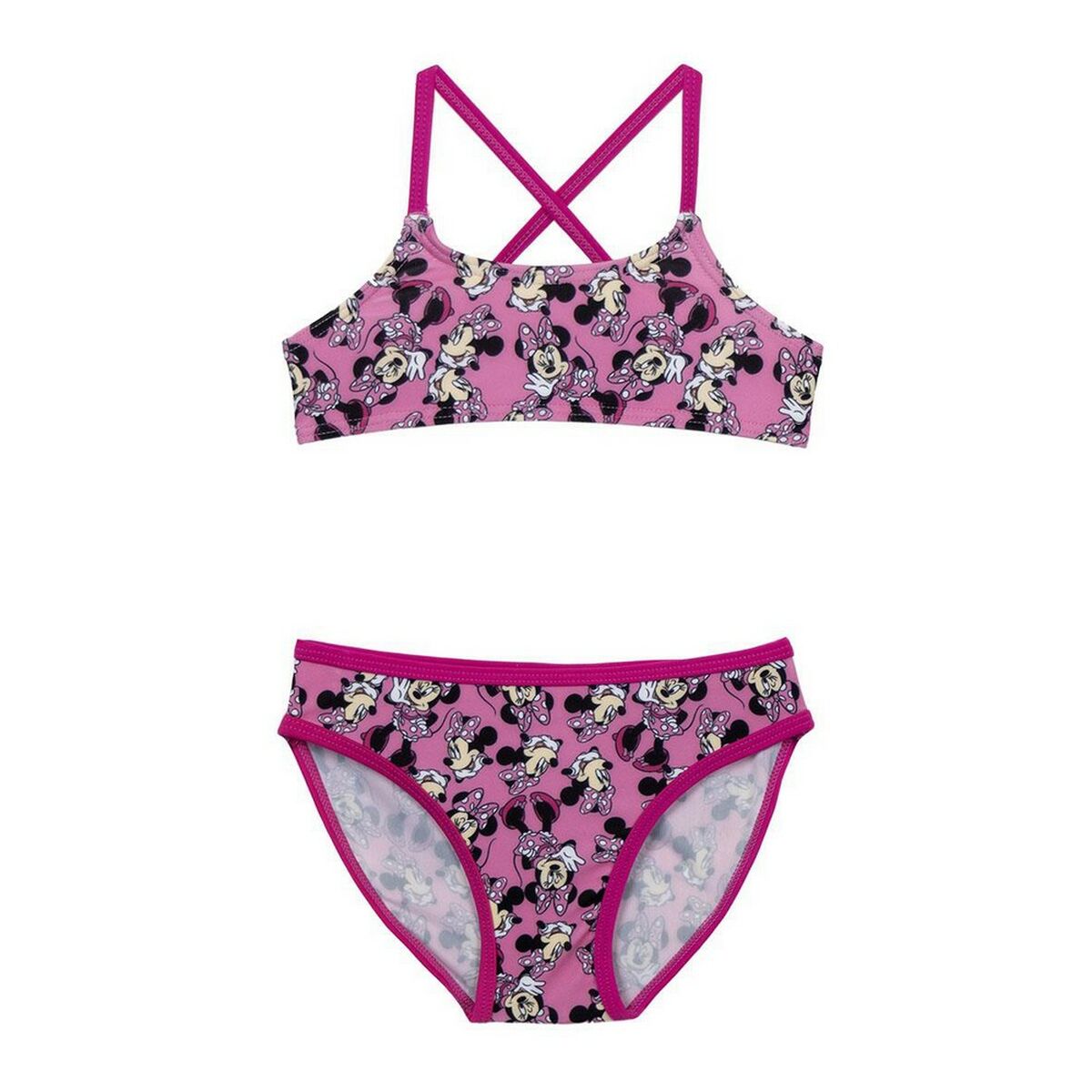 Bikini Bottoms For Girls Minnie Mouse Pink Minnie Mouse