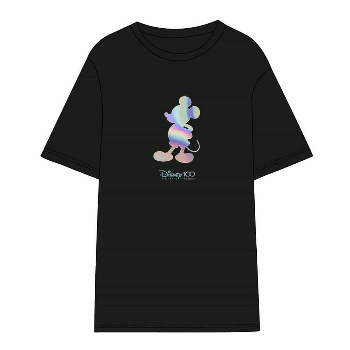 Men’s Short Sleeve T-Shirt Disney Black