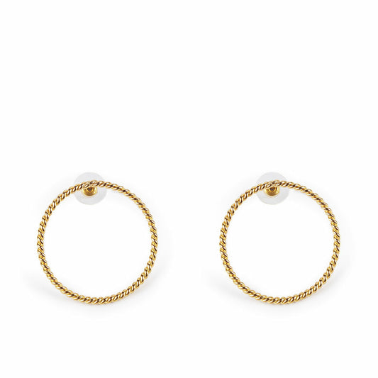 Ladies' Earrings Shabama Suri Brass gold-plated 4 cm