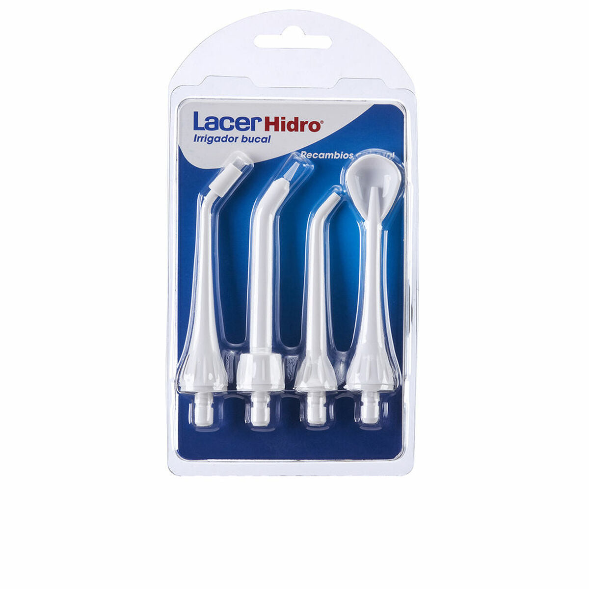 Replacement Head Lacer Hidro Advanced Oral Irrigator 4 Pieces