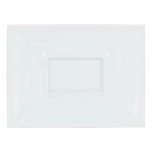 Flat plate Gourmet Porcelain White (29,5 x 22 x 3 cm)