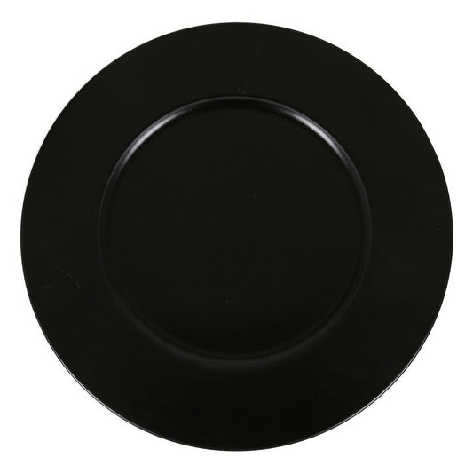 Underplate Inde Neat Black Porcelain Ø 32 cm