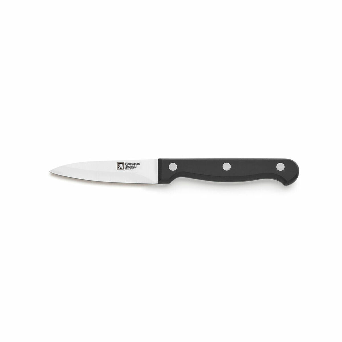 Peeler Knife Richardson Sheffield Artisan Black Metal 9 cm (Pack 6x) Richardson Sheffield