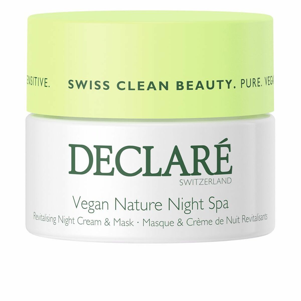 Revitalising Cream Mask Vegan Nature Night Spa Declaré (50 ml)