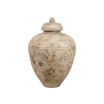 Floor vase Alexandra House Living Beige Ceramic 65 x 100 x 65 cm Alexandra House Living