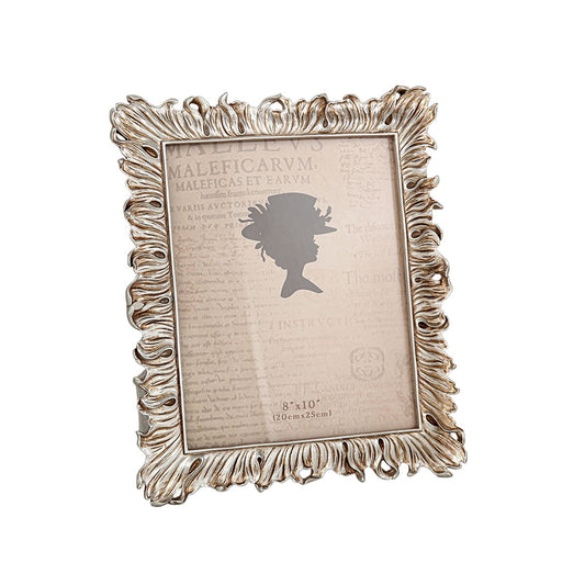 Photo frame Romimex Silver Resin 20 x 25 x 2 cm Romimex