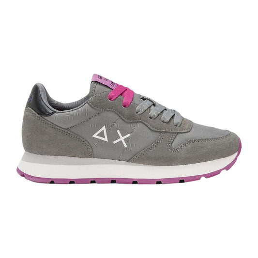 Women's casual trainers SUN68 ALLY SOLID NYLON Z44201 Grey