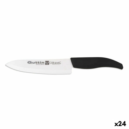 Chef's knife Quttin   Ceramic Black 15 cm 1,8 mm (24 Units)