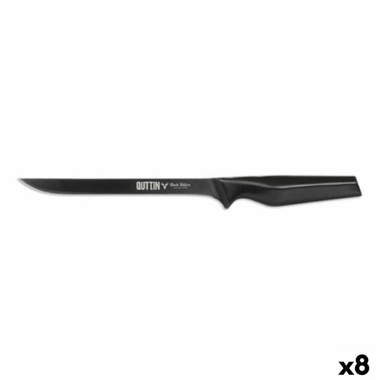 Ham knife Quttin Black Edition 16 cm 8 Units Quttin