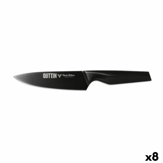 Chef's knife Quttin Black Edition 16 cm (8 Units)