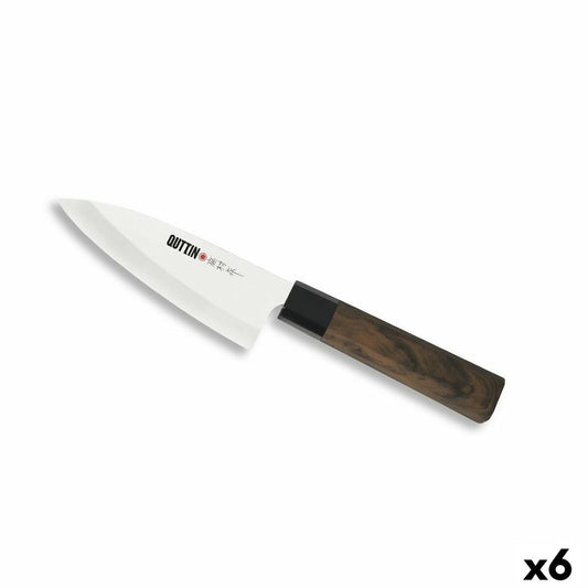 Kitchen Knife Quttin Deba Takamura 11 cm (6 Units) Quttin