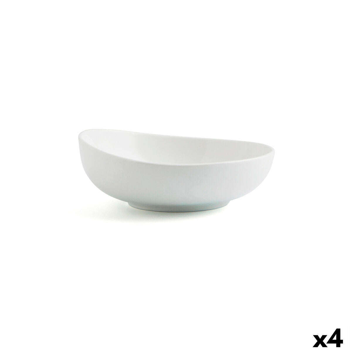 Bowl Ariane Vital Coupe Ceramic White (Ø 18 cm) (4 Units)