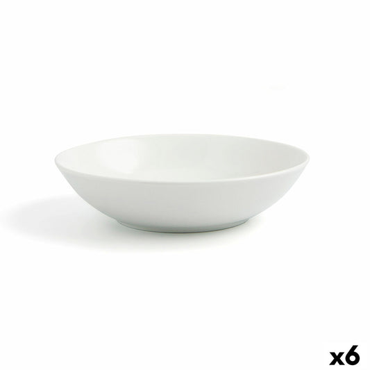 Deep Plate Ariane Vital Coupe White Ceramic Ø 21 cm (6 Units)