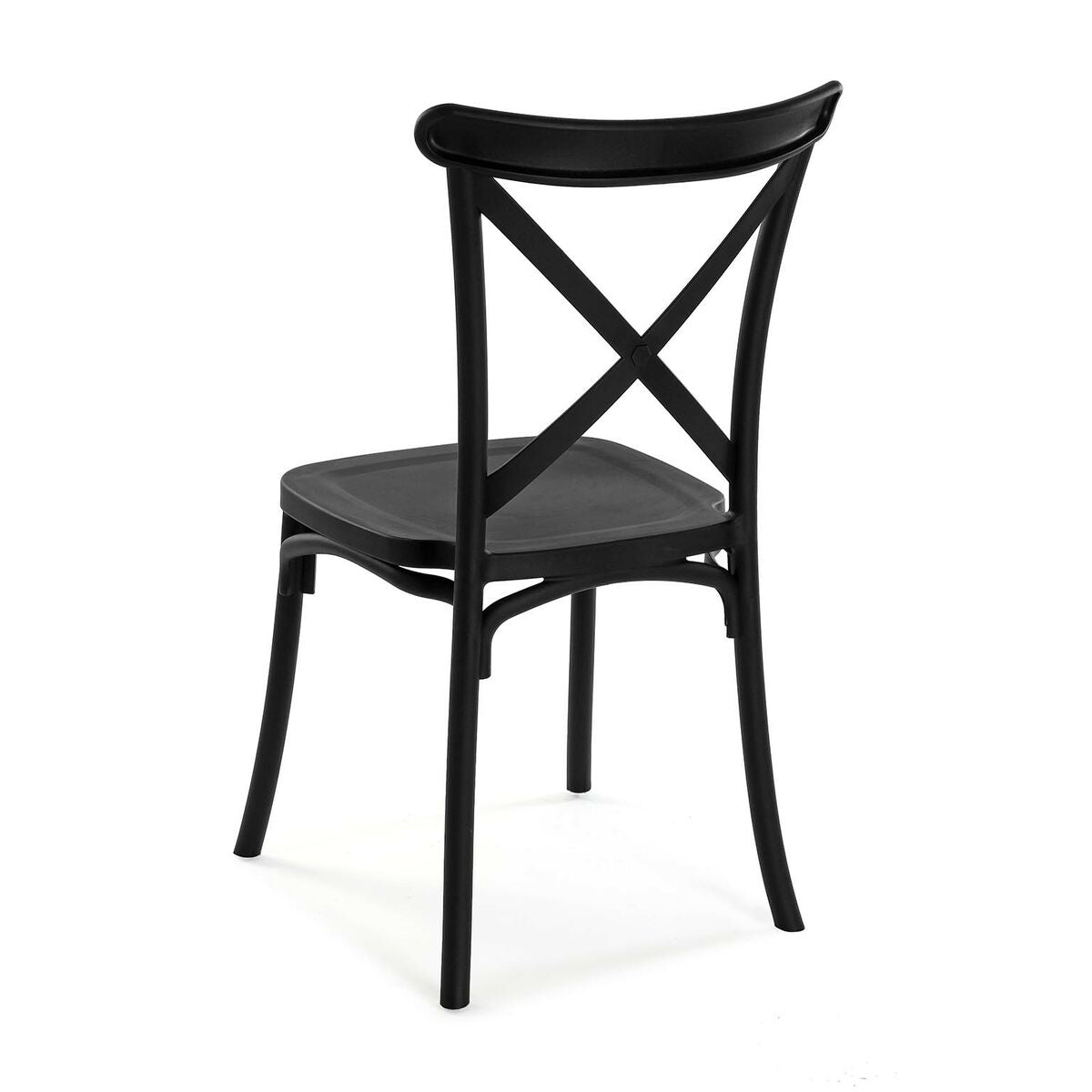 Chair Versa Black 43 x 88 x 43 cm (4 Units)