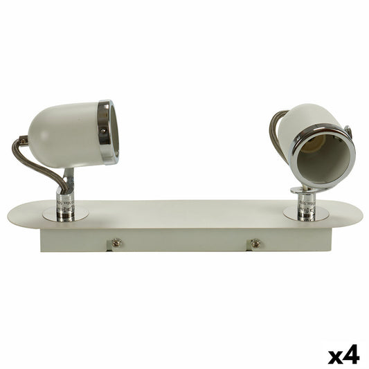 Ceiling Light Grundig White Metal 50 W 8 x 13 x 31 cm GU10 (4 Units) Grundig