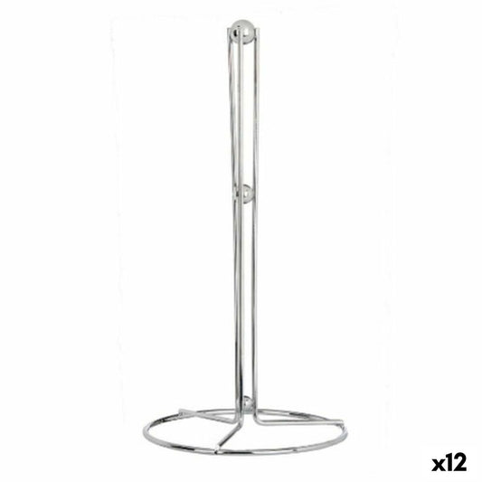 Kitchen Paper holder Silver Metal 15,5 x 31,5 x 15,5 cm (12 Units)