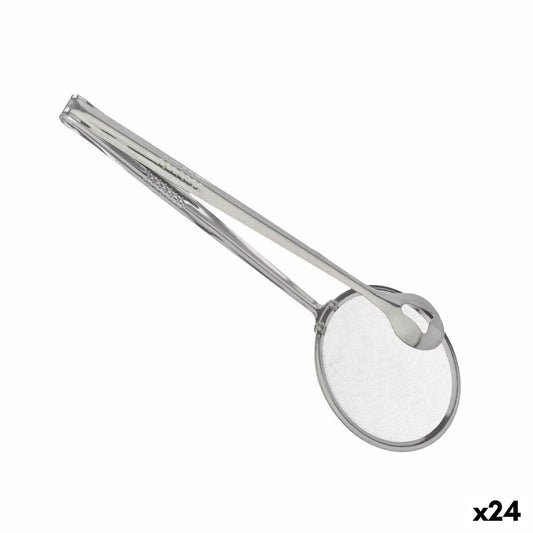 Kitchen Pegs Stainless steel 10 x 29 x 1 cm (24 Units) Skimmer