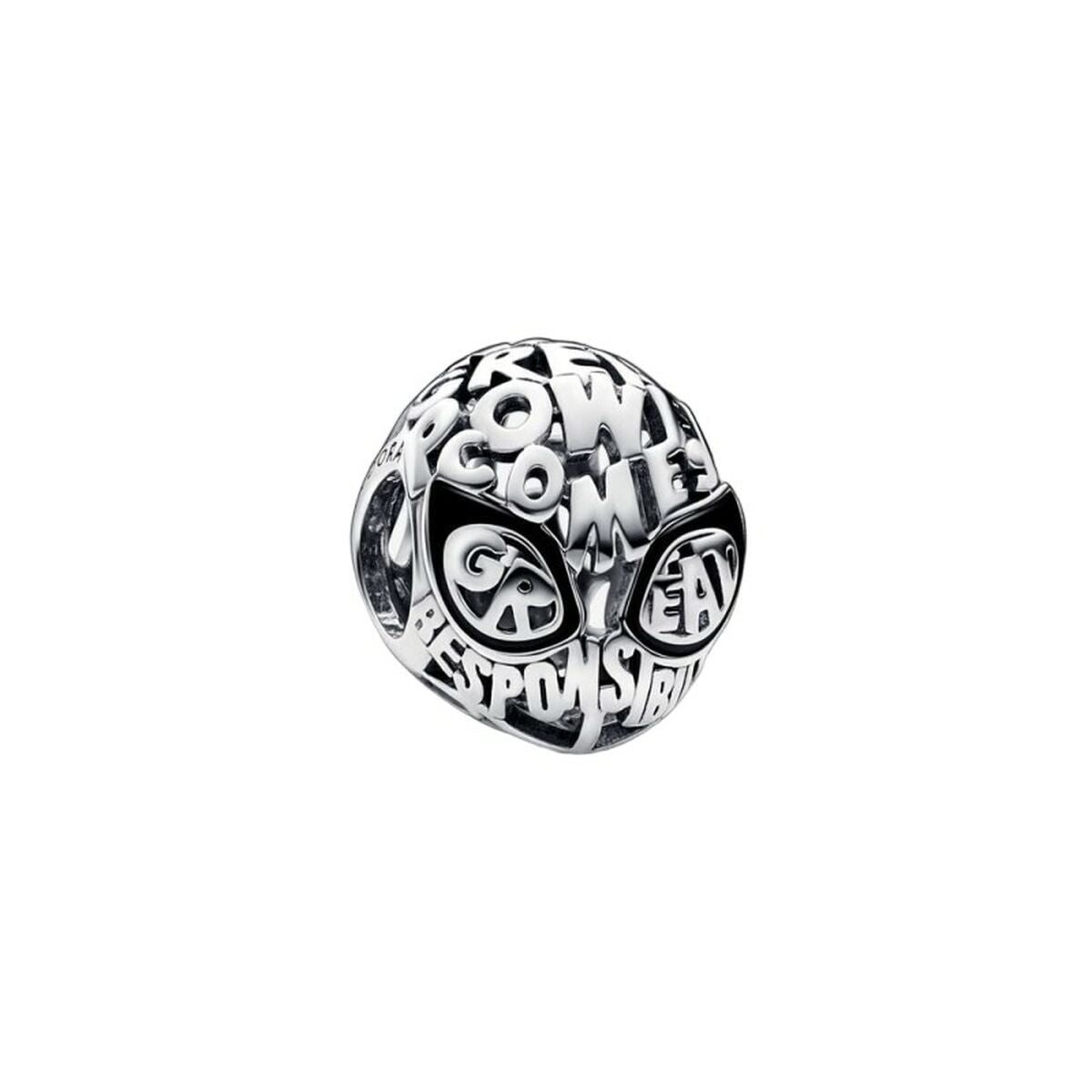 Woman's charm link Pandora SPIDER-MAN MASK byKim Pandora