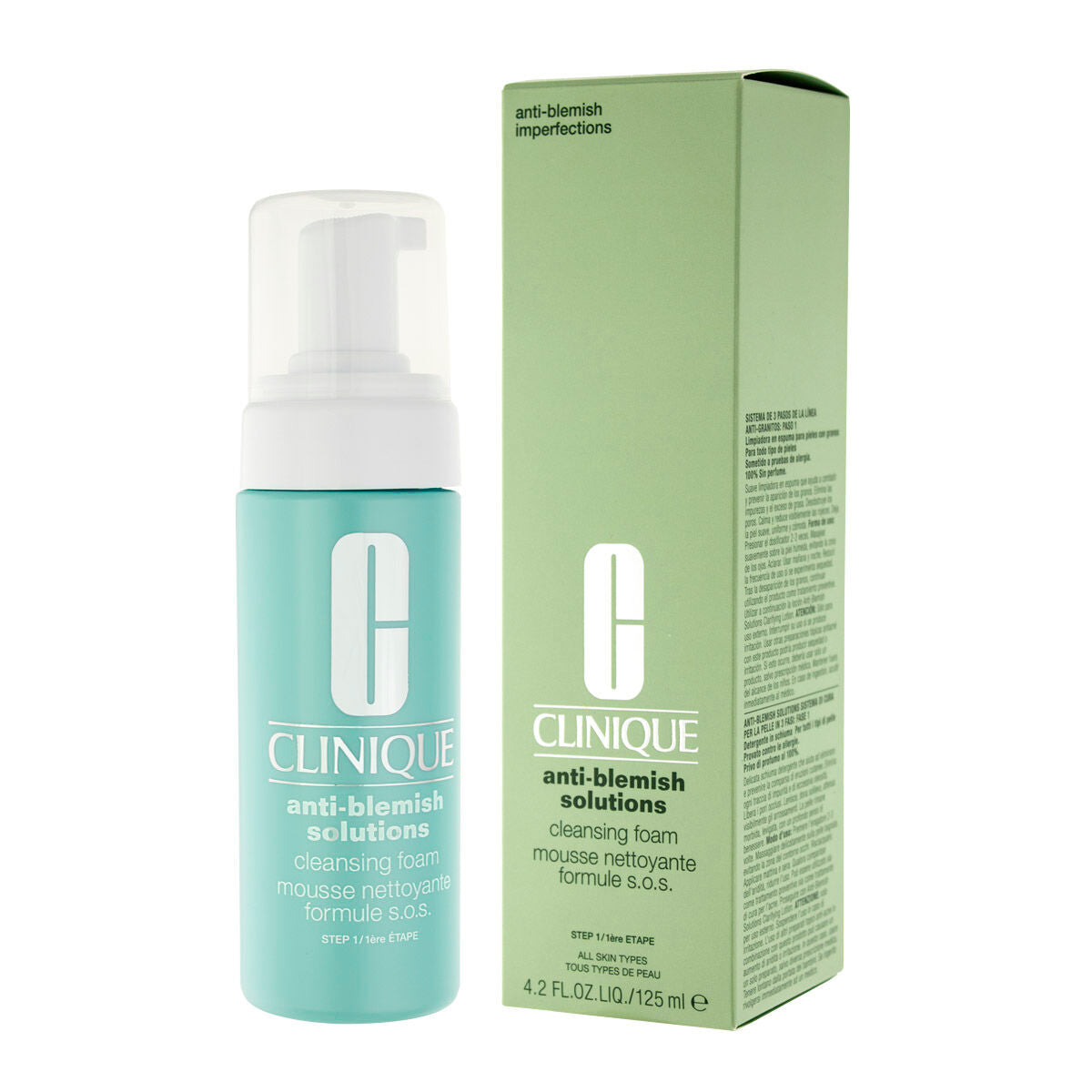 Facial Cleanser Clinique Anti-Blemish Solutions 125 ml Clinique