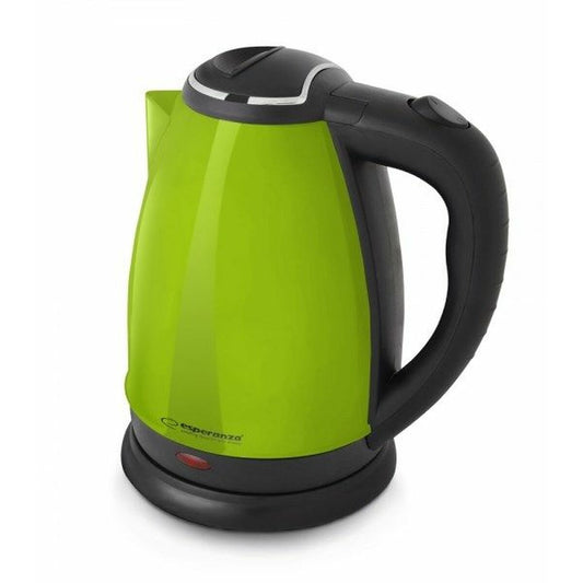 Kettle Esperanza EKK113G Black Green plástico,acero inoxidable 1800 W 1,8 L