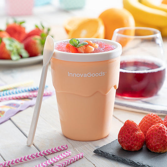 Cup for Making Ice Creams and Slushies with Recipes Frulsh InnovaGoods