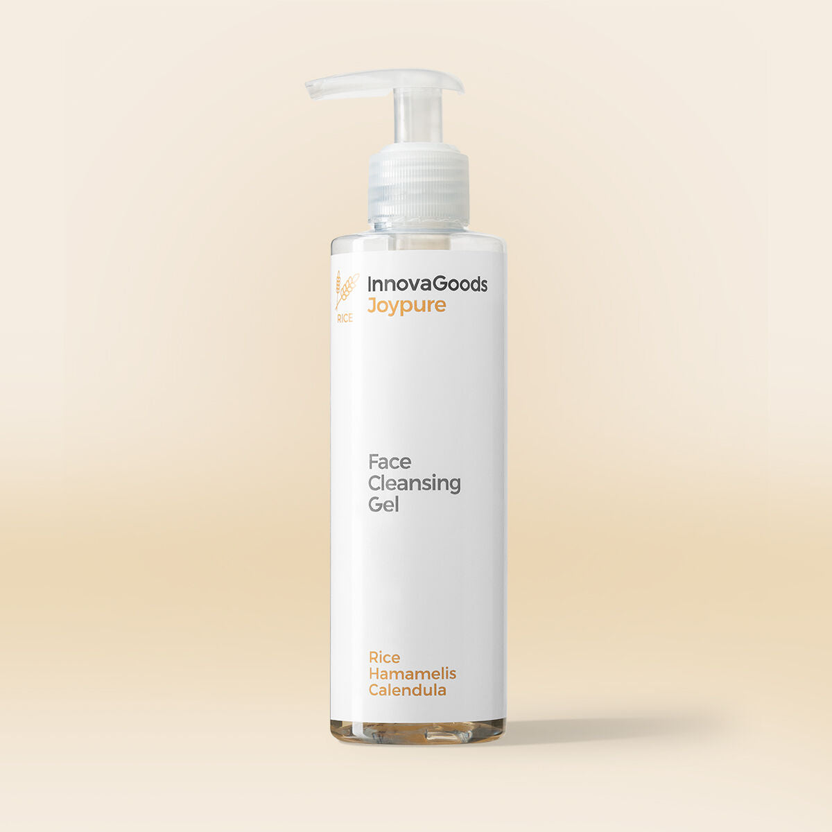 Facial Cleansing Gel Rice Joypure InnovaGoods 200 ml - Cleansers and exfoliants - InnovaGoods